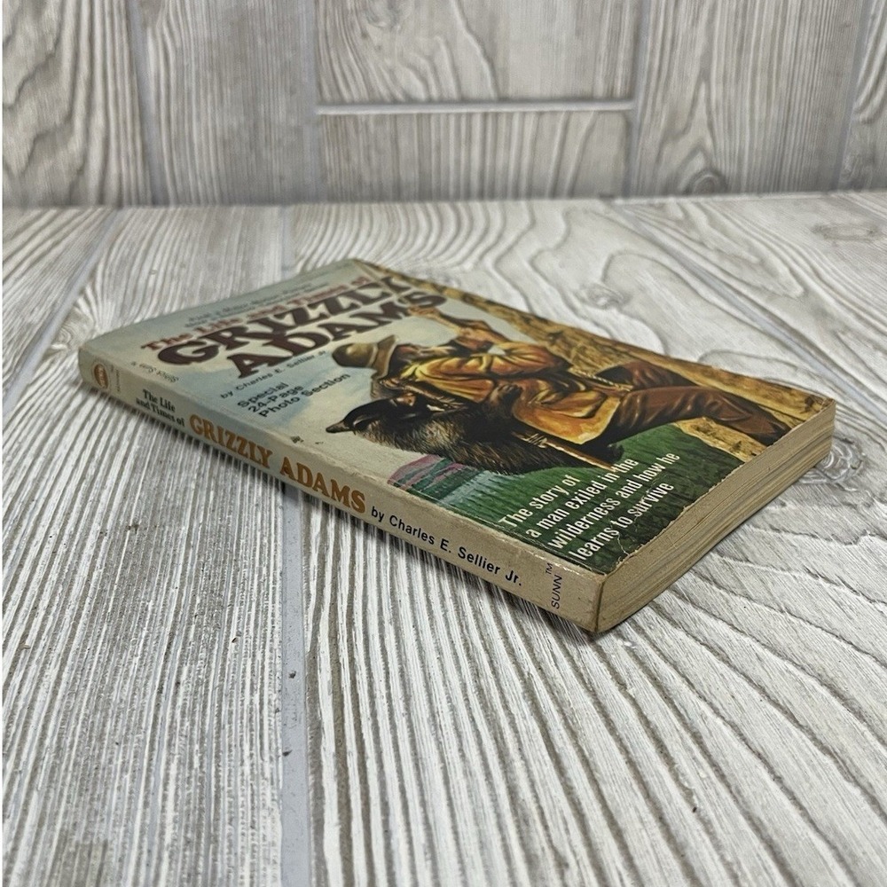 The Life and Times of Grizzly Adams Paperback 1977 Charles E Sellier Jr Vintage - Picture 4 of 9
